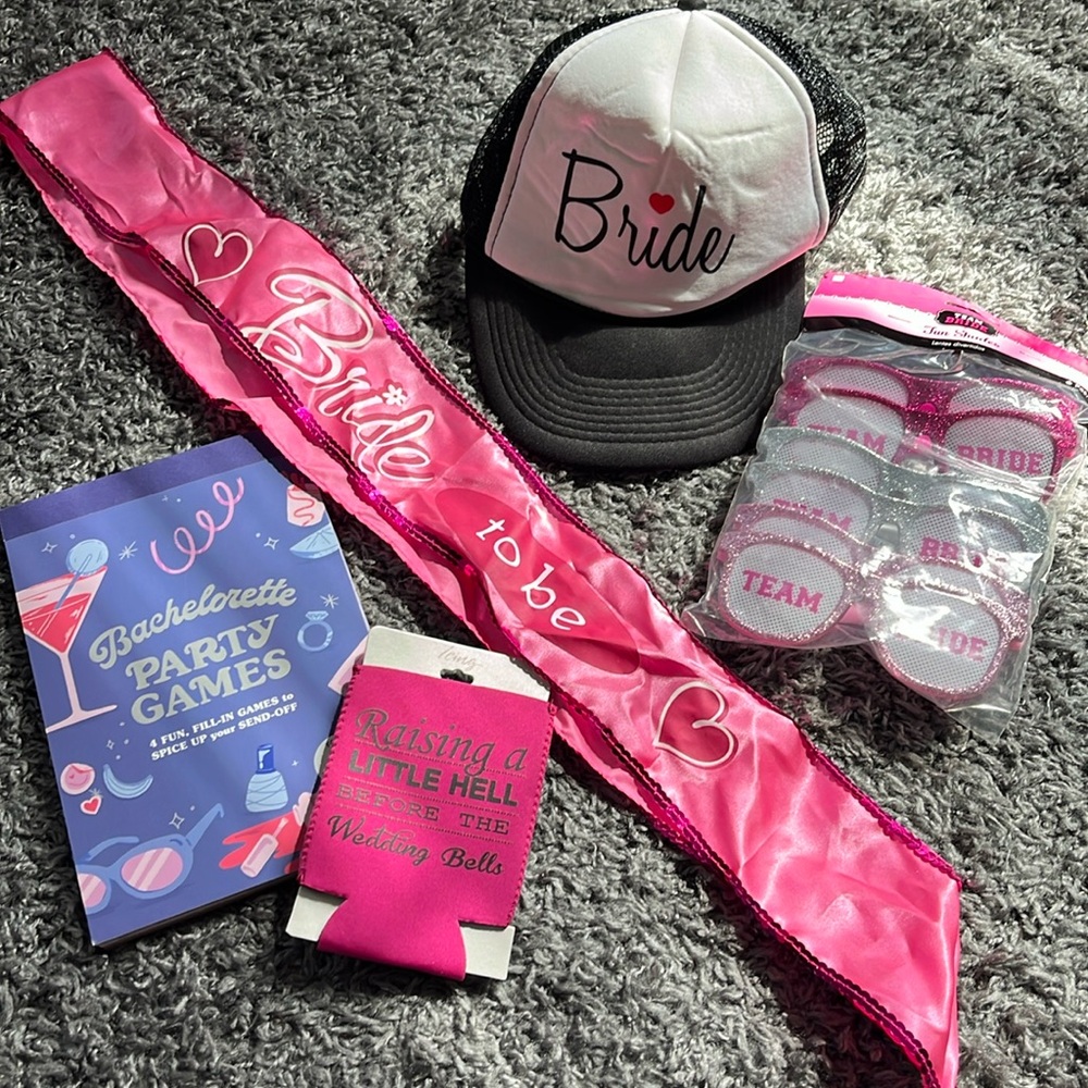 Bachelorette party bundle for bride games